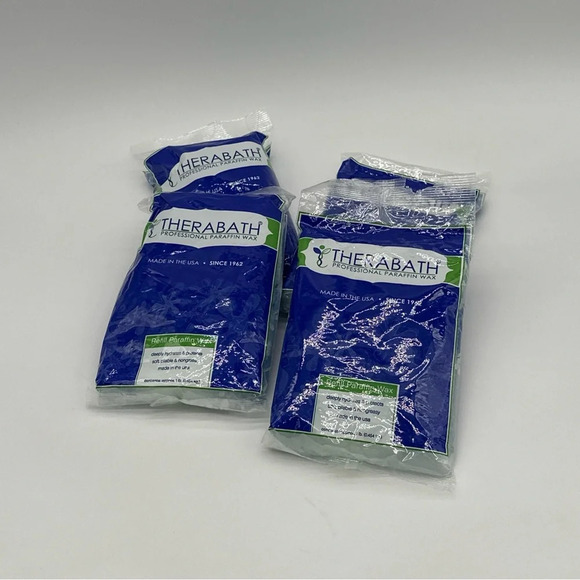 4 1lb Bags Wintergreen Refill Paraffin for Therabath Professional PRO Wax Bath - Picture 1 of 5